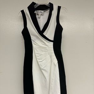 Black and white Joseph Ribkoff dress